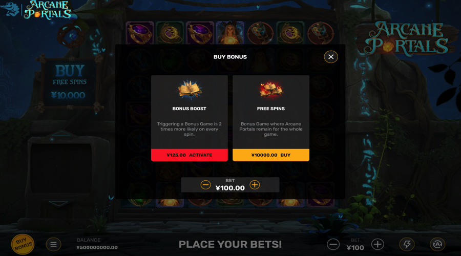 Demo hry Arcane Portals - bonus k nákupu