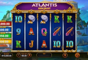 Atlantis: Cash Collect slot demo - Playtech