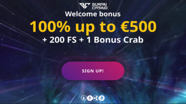 Buran Casino Welcome Bonus