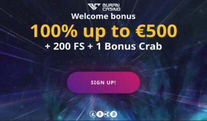 Buran Casino Welcome Bonus