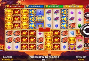 Fire 4: Cash Collect Quattro slot demo - Playtech