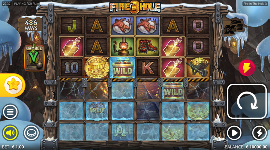 Fire In The Hole 3 slot demo - Nolimit City