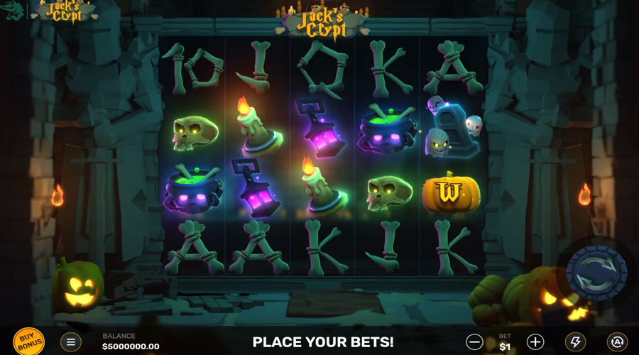 Jack's Crypt slot demo - Croco Gaming