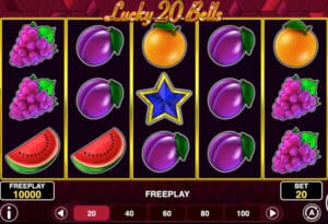 Lucky 20 Bells slot demo - 1spin4win