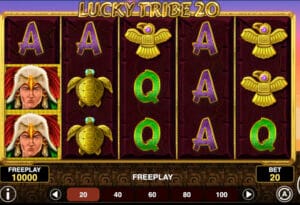 Lucky Tribe 20 slot demo - 1spin4win