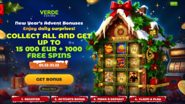 Xmas + New Year Bonus - Verde Casino