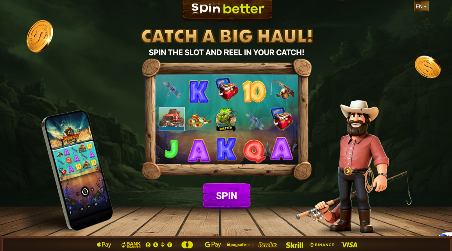 Big Bass Splash Free Spins - SpinBetter