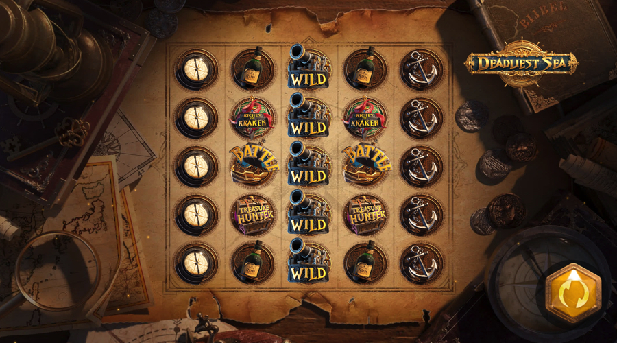Deadliest Sea nyerőgép demó - Croco Gaming
