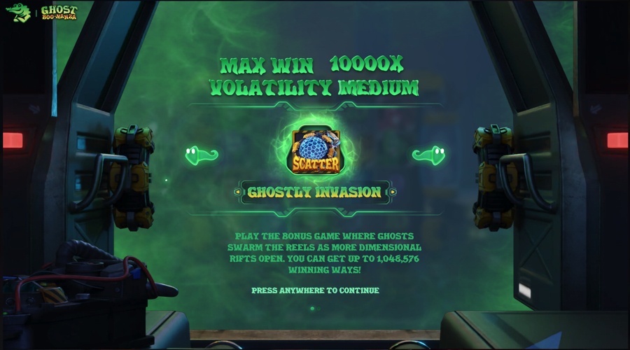 Ghost Boo-Nanza features