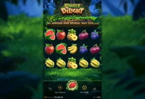 Jungle Delight mobile slot demo - PGSoft