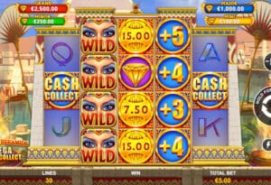 Queen of the Pyramids: Mega Cash Collect