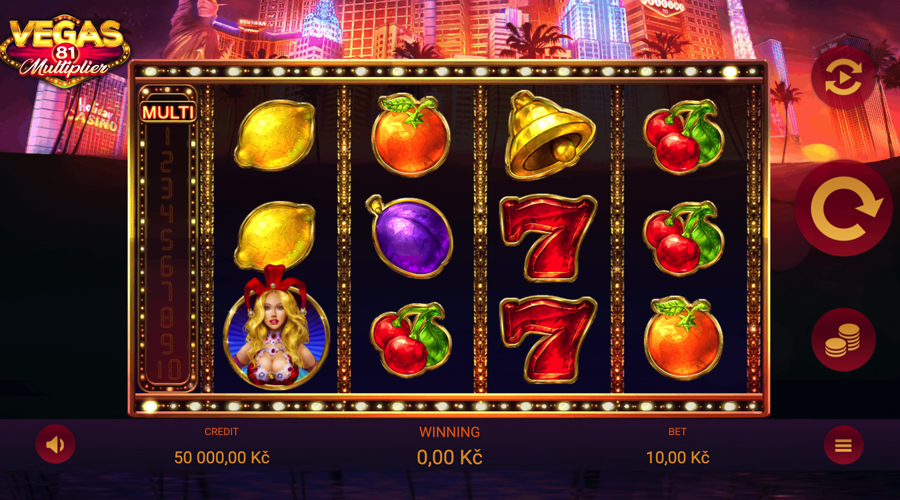 Demo hracího automatu Vegas 81 Multiplier - Apollo Games