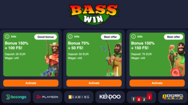 BassWin Welcome Bonus