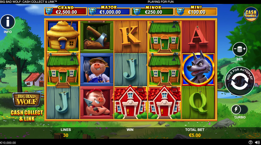 Big Bad Wolf Cash Collect slot demo - Quickspin