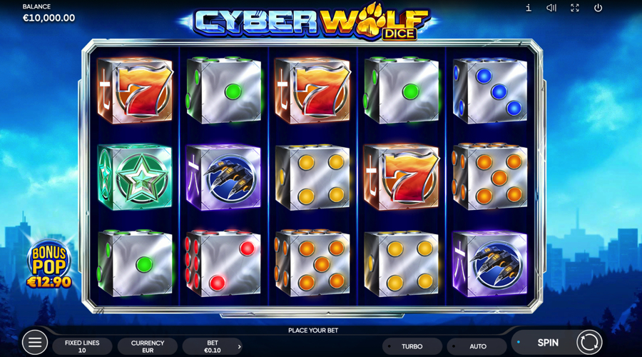 Cyber Wolf slot demo - Endorphina