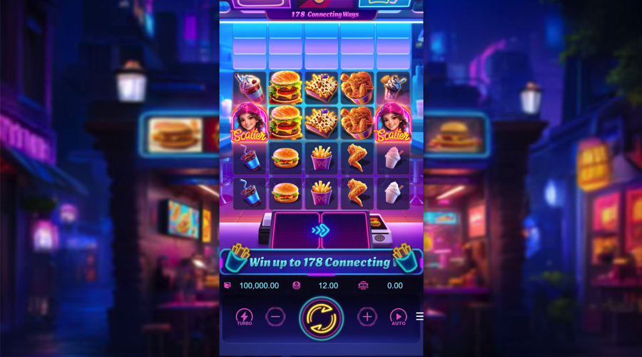 Diner Frenzy mobile slot demo - PGSoft