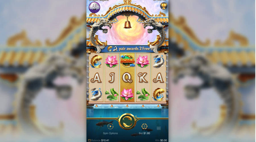 Dragon Legend slot demo - PGSoft