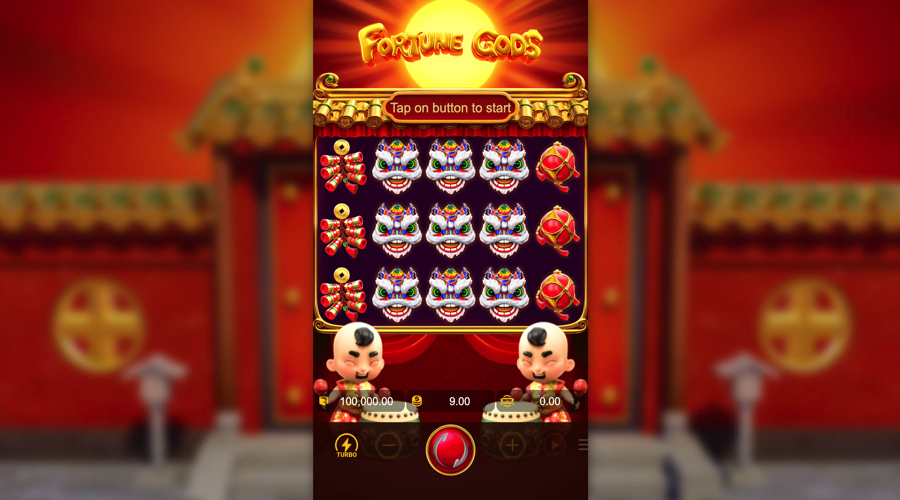 Fortune Gods mobile slot demo - PGSoft