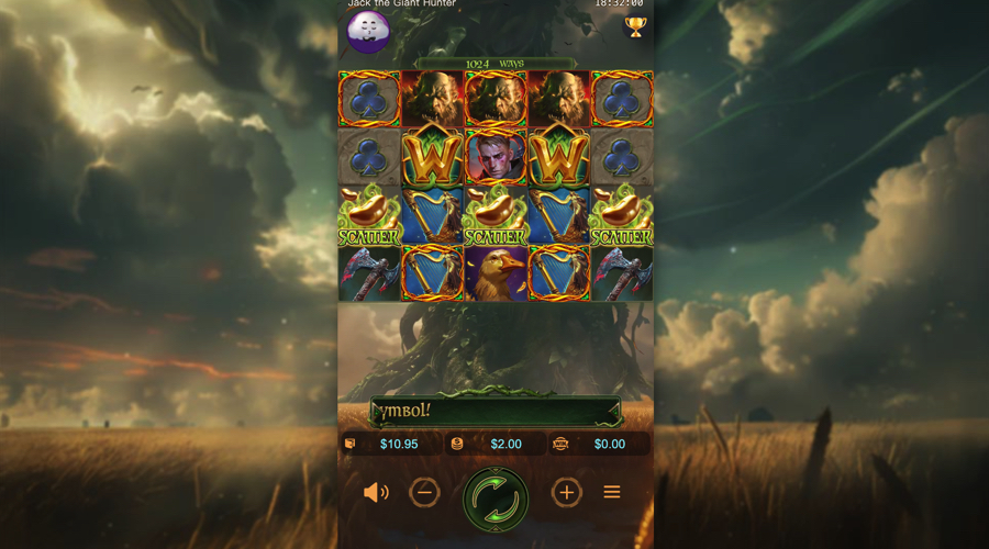 Jack the Giant Hunter mobile slot - PGSoft