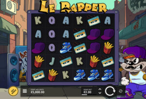 Le Rapper slot demo - Hacksaw Gaming