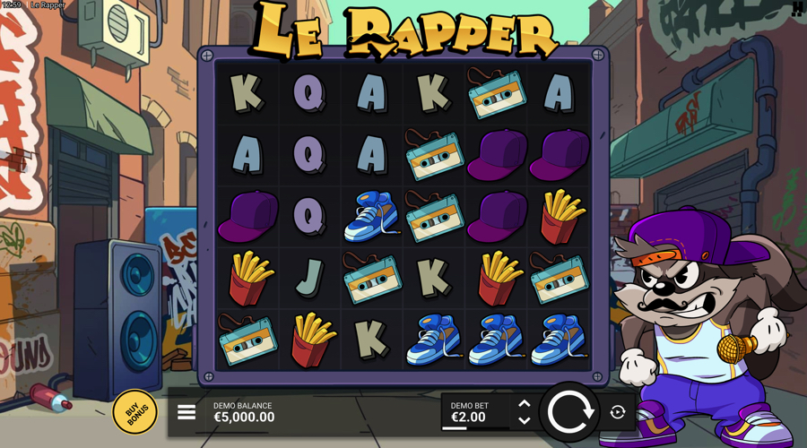 Demo della slot Le Rapper - Hacksaw Gaming