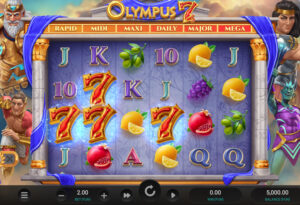 Olympus 7's Dream Drop slot demo - Hacksaw Gaming