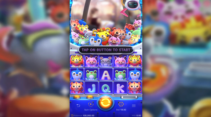 Plushie Frenzy mobile slot demo - PGSoft