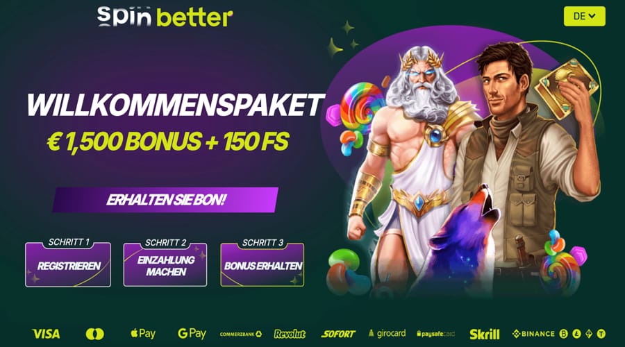 Spinbetter - DACH Bonus