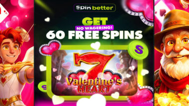 60 FS no wager Valentine's Day