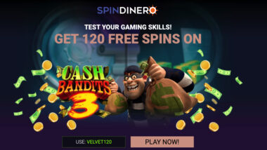 Code promo de 120 à utiliser dans Cash Bandits 3