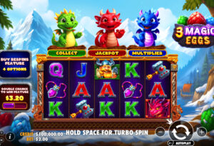 3 Magic Eggs slot demo - Pragmatic Play