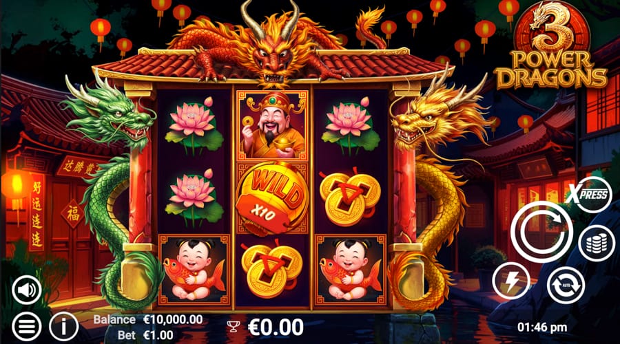 3 Power Dragons