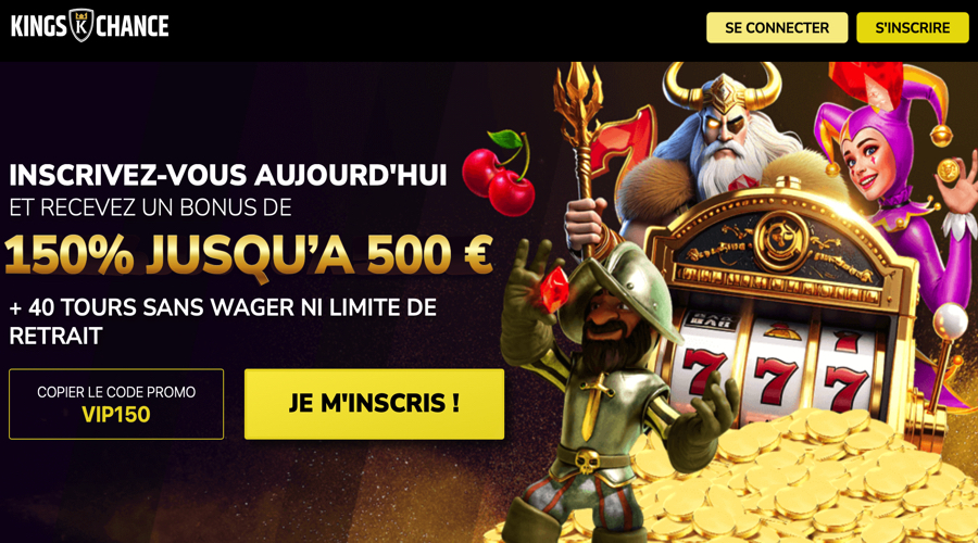 40 Free Spins Promo Code - French Players Only