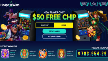 $50 Free Play Chip Promo Code - Australia and New Zealand