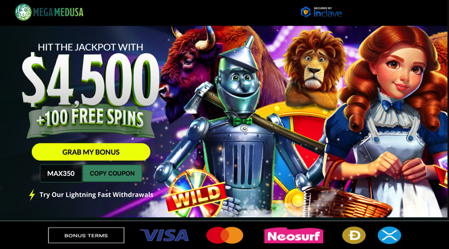 Deposit A$20 Play with 100 Free Spins
