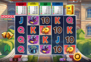Monopoly Rent Rush slot demo - Blueprint Gaming