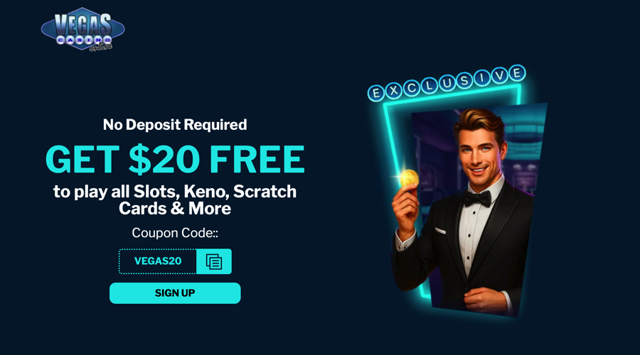 New $20 No Deposit Bonus Code