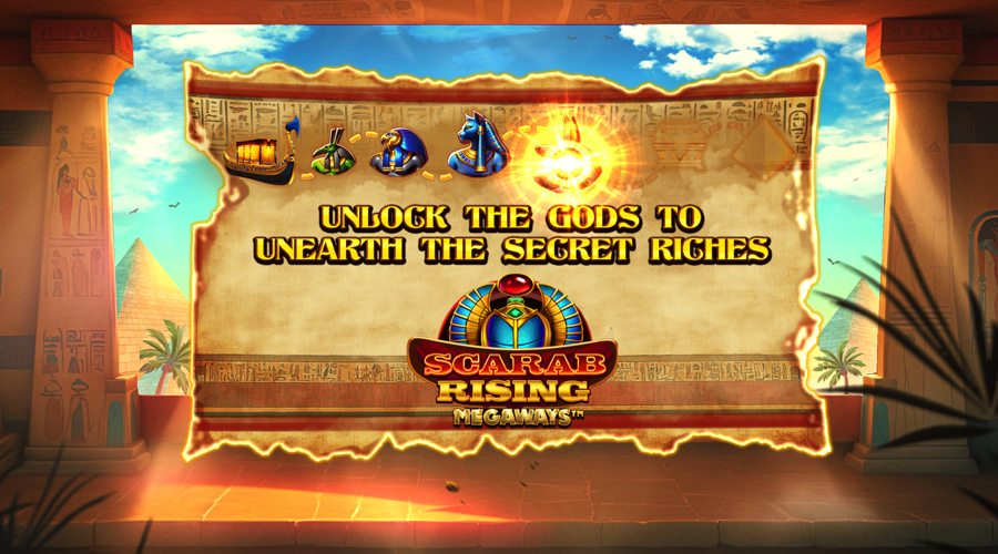 Scarab Rising Megaways slot features