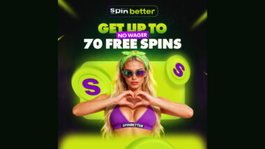70 free spins- Mother's Day promo at Spinbetter