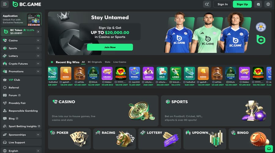 BC.Game USD Bonus