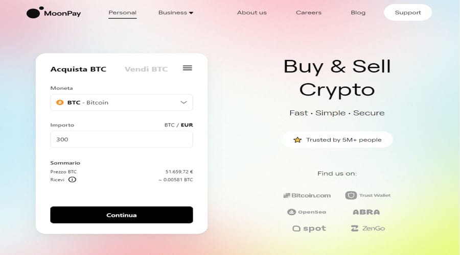 Moonpay Payment