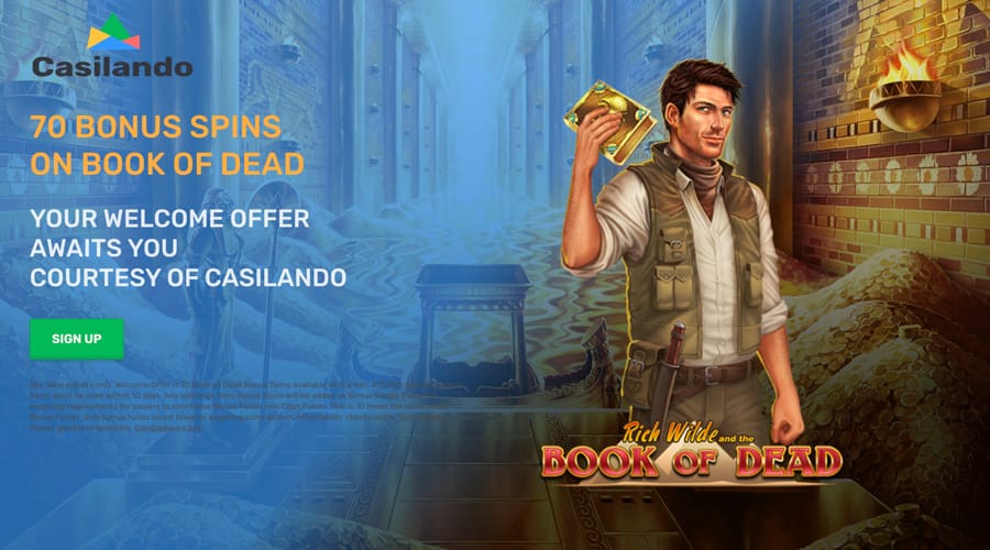 Casilando Casino GBP bonus