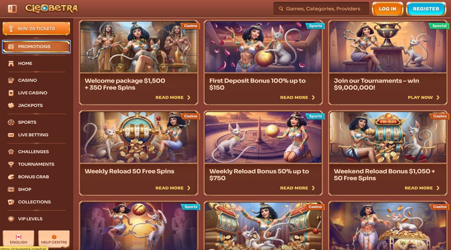 Cleobetra USD Bonus