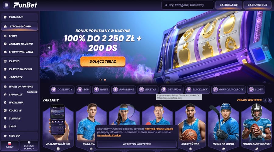 Funbet Casino PLN bonus