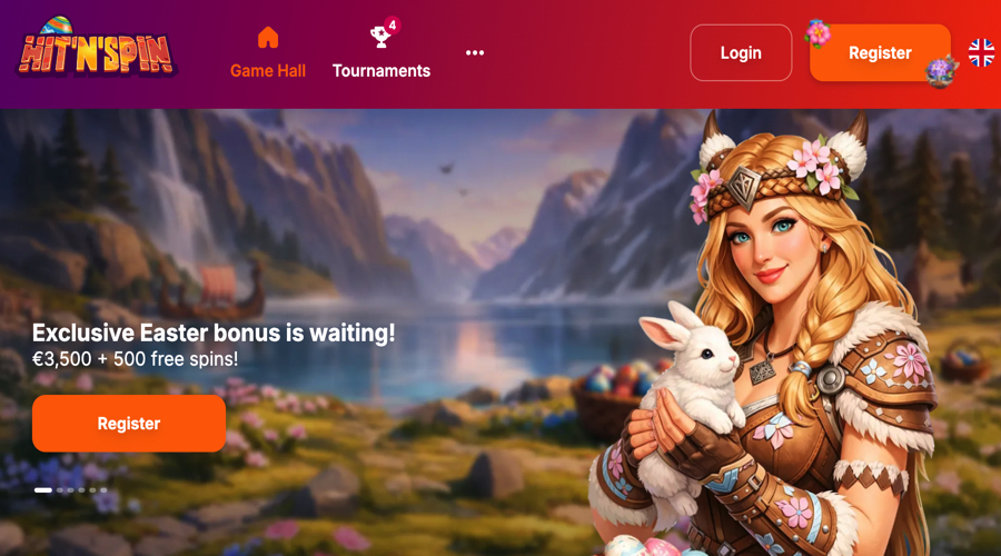 Hit'n Spin Easter bonus