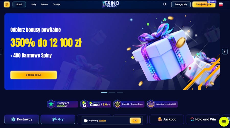 Trino Casino PLN bonus