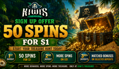Kiwi’s Treasure new promo
