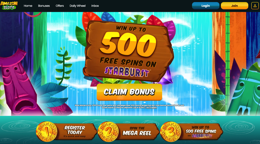 Amazon Slots - Starburst free spins