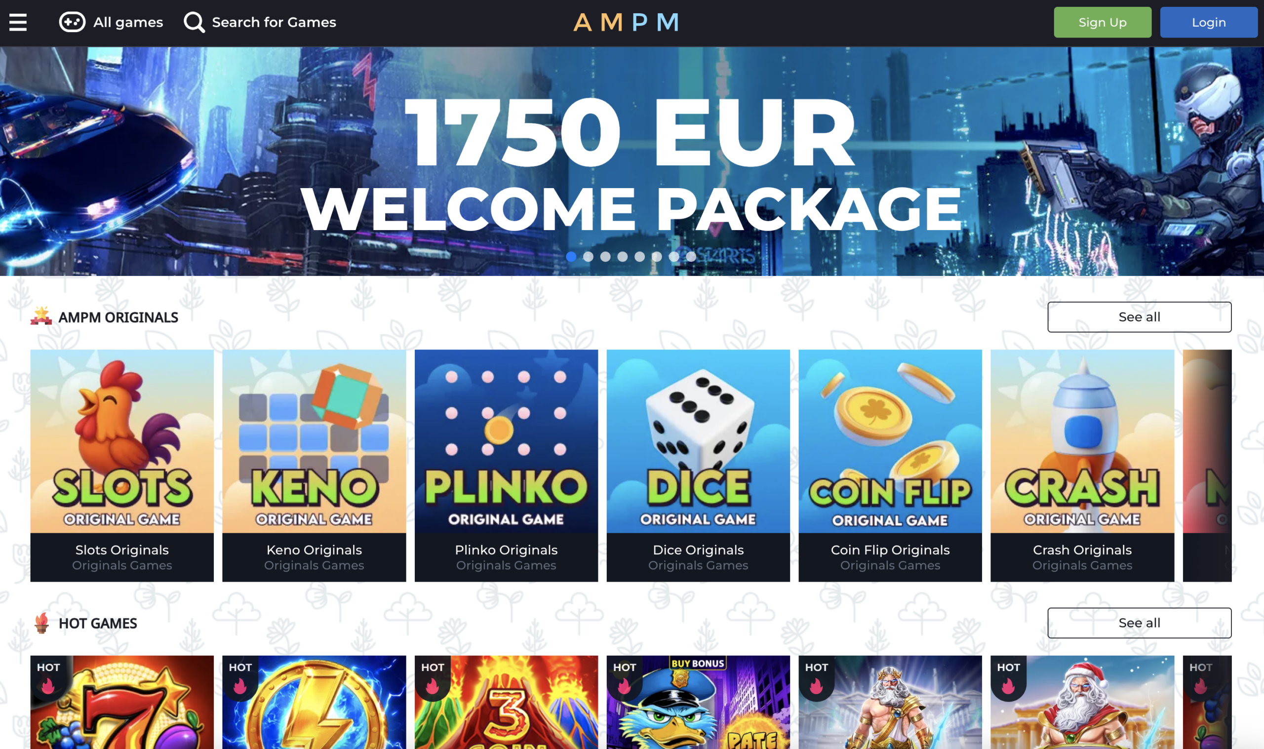 AM PM Casino lobby 1