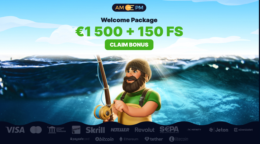 Big Bass Bonanza 150 FS - AMPM Casino